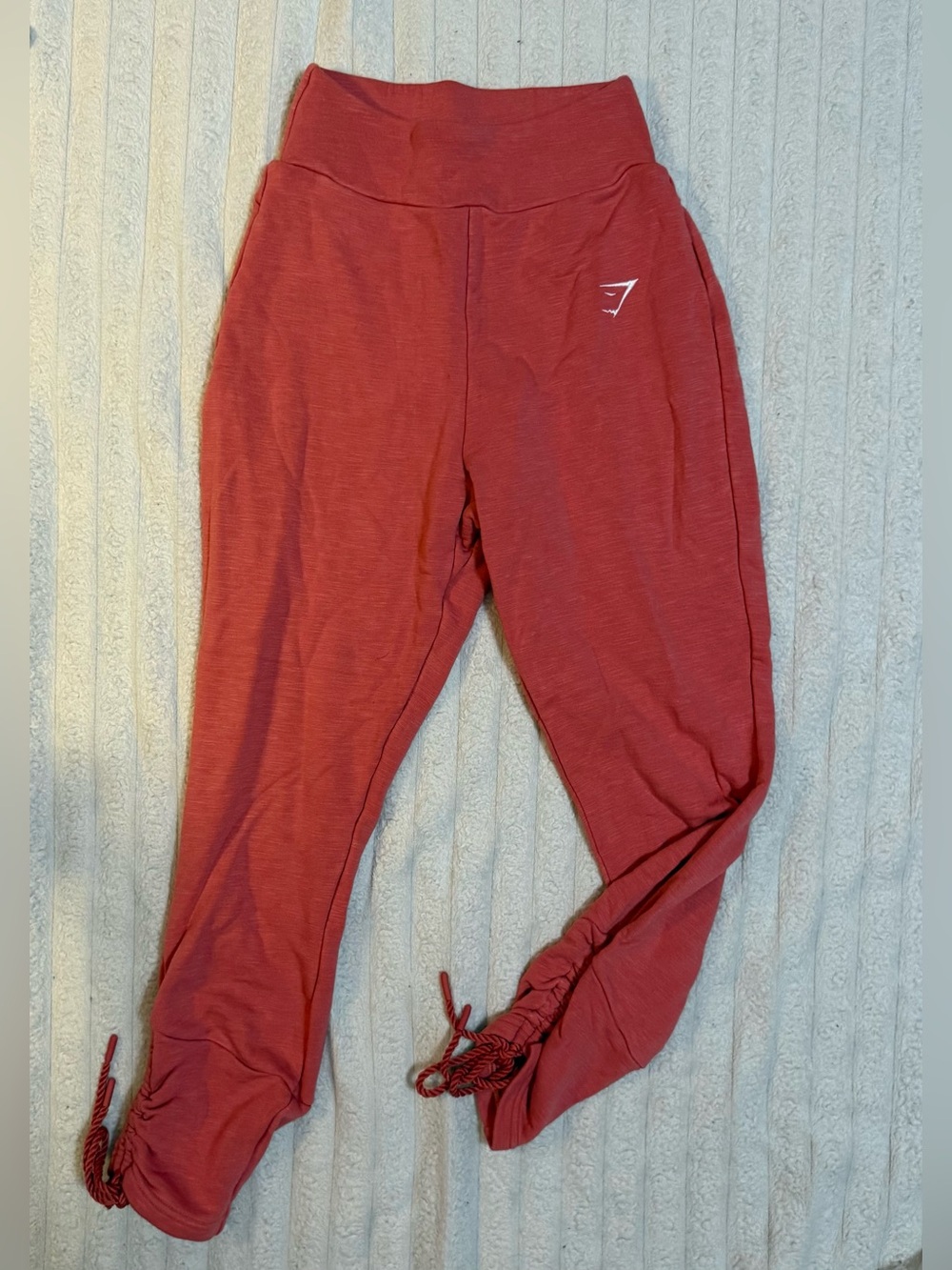Gymshark High Rise Ruched Joggers - Picture 2 of 5